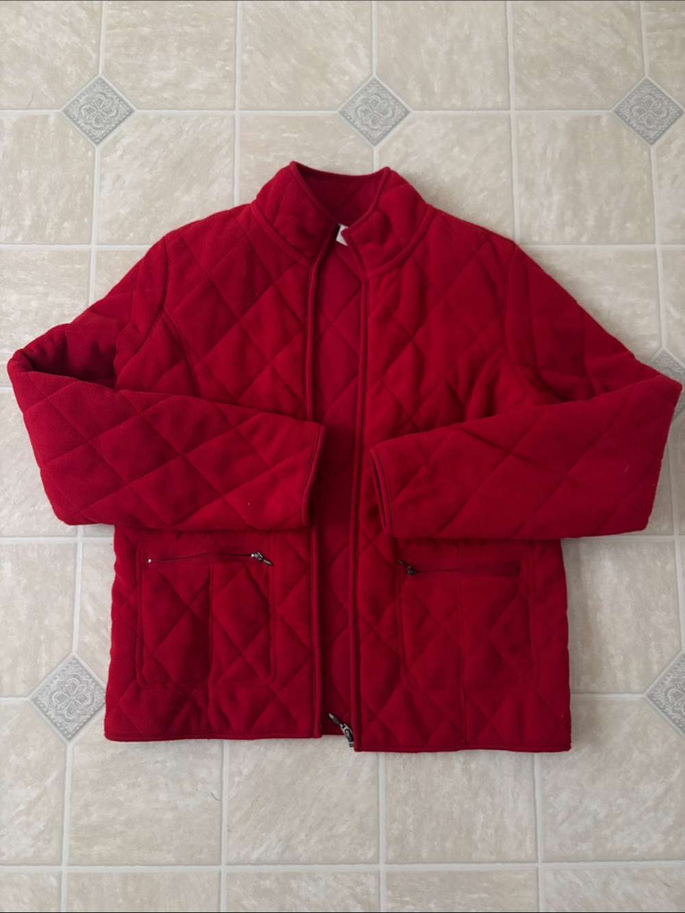 Charter Club Red Jacket